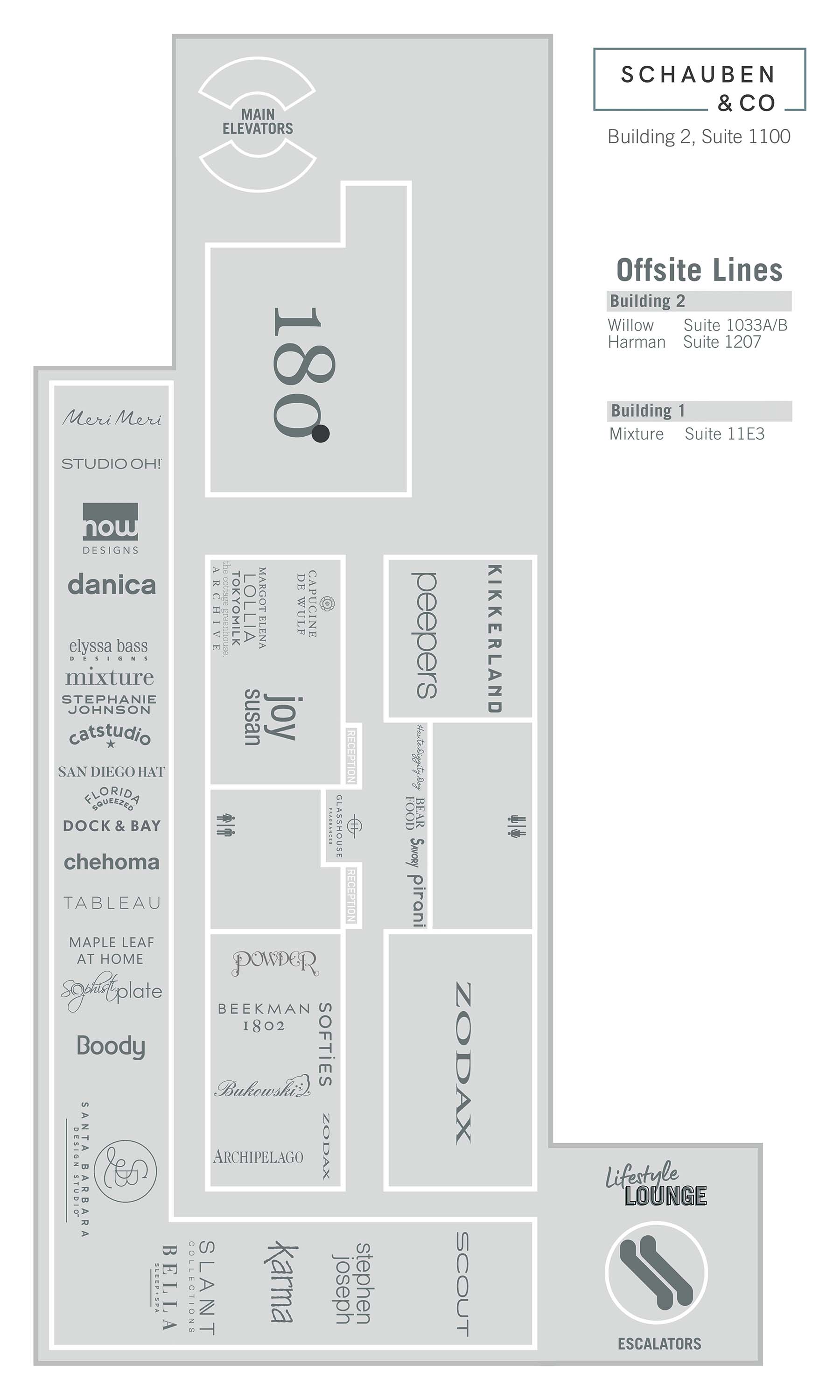 Showroom Map